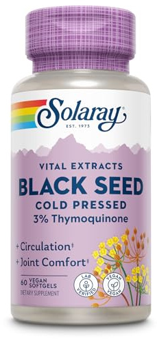SOLARAY BLACK SEED | COMINO NEGRO | 60 PERLAS |