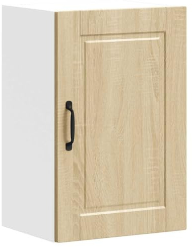 vidaXL Kitchen Wall Cabinet Porto Sonoma Oak Engineered Wood, kitchen wall unit, cabinet for kitchen wall, wall cabinet with door