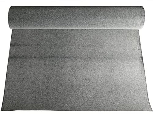 DSTOCK60 - Rouleau 7 m feutre de toiture - Bitumé gris sablé - sous couche chape bitume pour jardin, abri de jardin - Livraison Gratuite
