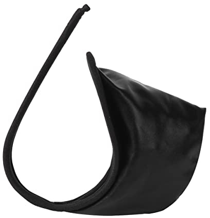 iiniim C-String Ouvert Fesse Slip Homme Sexy Lingerie en Cuir Verni G-String Poche Bombée Slips Strings Taille Libre Bikini Nuisette sous Vêtement Tentation Noir Taille Unique