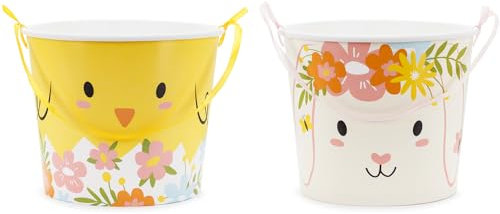 Ostern-Süßigkeitseimer, 14 cm, Mix (1 VPE / 2 STK.)