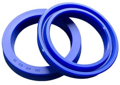 QAZMLP Hardware fittings Polyurethane UN 50 * 58 * 6 50x58x6 50 * 60 * 6 50x60x6 U Cup Lip Cylinder Piston Hydraulic Rotary Shaft Rod Ring Gasket Wiper Oil Seal Seal washer(10Pcs 50x60x6)