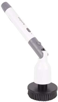 Cofan Cepillo Eléctrico de Limpieza con 2 Velocidades | Recargable por USB | 11 Accesorios Intercambiables | Resistente al Agua IPX7 | con Varilla Extensible