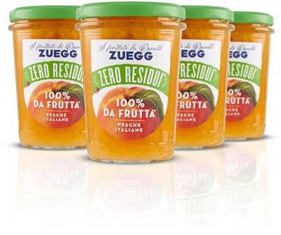 Zuegg, Composta di Pesche Zero Residui 100% da Frutta, Pesche Italiane