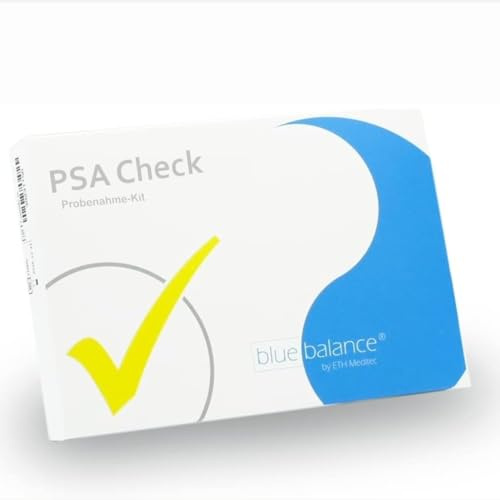blue balance® PSA Test | Selbsttest für Zuhause | Professionelle Laboranalyse | Unterstützt die Früherkennung von Prostataerkrankungen | Gesundheitstest