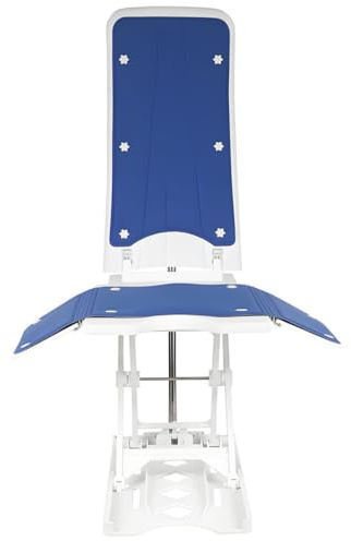 QuinteZhenTially Sedia Sollevabile Reclinabile Leggera Vasca Bagno,Sollevatore Vasca Bagno,Sollevatore Elettrico Sedia Rotelle,Facile Pulire,capacità Carico 145 kg,per Anziani & Persone A
