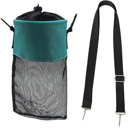 Generic Borsa Porta Mollette in Rete Traspirante, Salvaspazio, Organizer per Mollette Da Bucato, Borsa Portaoggetti per Viaggi, Bagno E Casa, Blu
