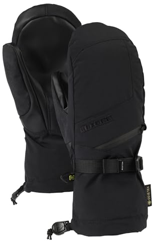 Burton Women's Gore-TEX Mittens, True Black, L