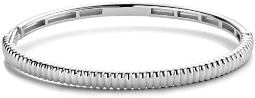 TISENTO Armband Skrava Prata 925, 19,46 g, Größe S 2956SI/S Marke, Einheitsgröße, Unkostbare Metalle, Kein Edelstein