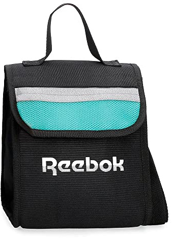 Reebok Andover Borsa a tracolla per alimenti termici Nero 20x23x14 cm Poliestere