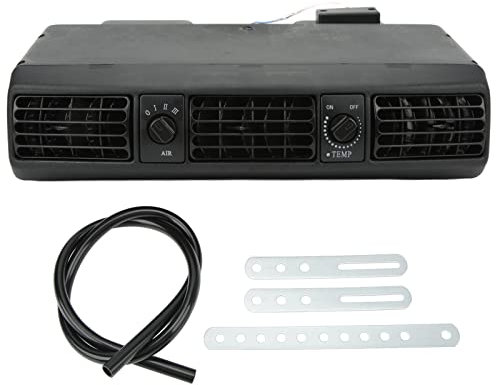 12v klimaanlage wohnmobil,12V AC Kompressor Verdampfer Klimaanlagen Universelle Auto Klimaanlage unter dem Armaturenbrett 360CFM Klimaanlagenverdampfer Kühler Verdampfer für RVs, Van, Wohnmobil(12V)