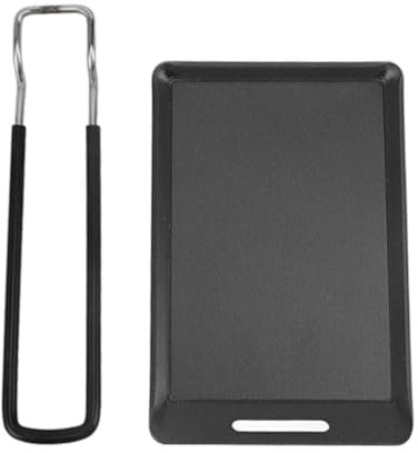Sartén Para Parrilla, Sartén Portátil, Estufa De Hierro, Sartén Para Acampar, Mini Sartén Cuadrada Con Mango Desmontable Para Exteriores, 5,1x3,3x0,1 Pulgadas