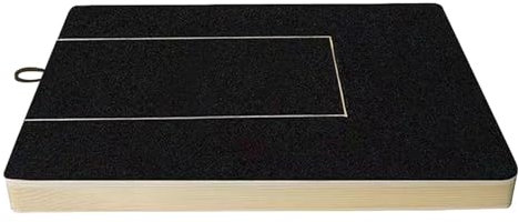 YNPQTDS Chien Planche À Gratter Pour Ongles,planche De Lime À Ongles Extractible Pour Chien-Planche À Gratter En Bois Chien Avec Boîte À Goûter Intégrée,Papier Verre Planche À Gratter Chien,sans Stres