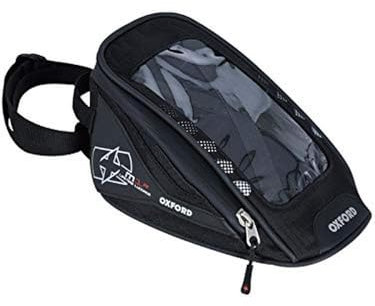 OXFORD Black M1R Micro Tank Bag - 1 Litre Motorcyc