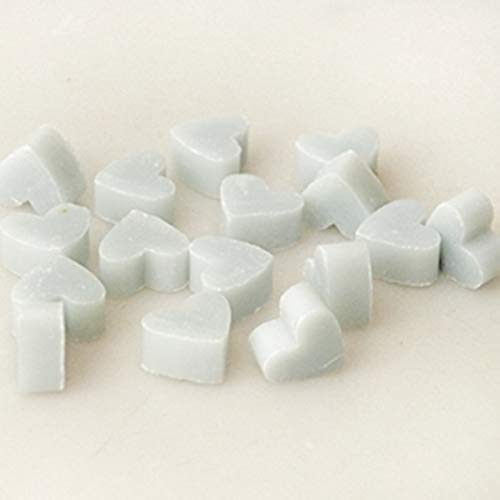 Mini coeur mini au cœur de savon au lait de brebis Florex 50 pièces DAY LOVE - BLEU CLAIR savon cadeau de faveur