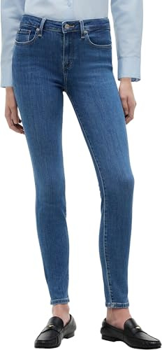 Tommy Hilfiger Donna Jeans Como Skinny Fit, Blu (NOS Mid Blue), 30W/24L