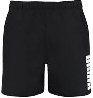 Puma Pantalones Cortos Swim Men Mid 1P, Negro, L