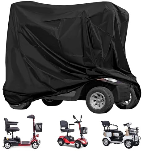 LEKEFETO, coperture protettive per veicoli elettrici 170 X 61 X 117 cm: Telo impermeabile Oxford per veicoli elettrici, anti-UV, per scooter, auto elettriche, motociclette, biciclette, protegge gli