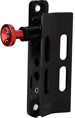 Yctze Porta Estintore per Roll Bar - Supporto per Estintore per Auto, Staffa di Montaggio per Estintore Regolabile in Lega di Alluminio Modificata con Morsetti