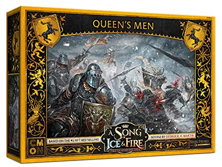 CMON A Song of Ice and Fire Tabletop Miniatures Game – Baratheon Queen's Men Expansion Set, Strategy Game for Teens and Adults, Ages 14 and up, 2+ Players, Average Playtime 45-60 Minutes, Made by