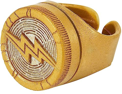 Rubie's Anello luminoso per bambini DC The Flash Movie, come mostrato, taglia unica, One Size, Plastica, Nessuna pietra preziosa