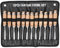 Strumenti Per Intagliare Il Legno Set di 12 Scalpelli Set di Scalpelli Per La Lavorazione del Legno Per Principianti E Professionisti Scalpello Per Tornio Per Legno Utensili Per Tornitura del Legno