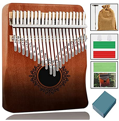 Kalimba Daumenklavier Kalimba Daumenklavier Daumenklavier 21 Tasten für Erwachsene, Kinder und Anfänger