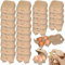 TZEKING 25PCS Cajas de cartón para huevos,Dispensador de Huevos,Bandeja para Huevos,Estante para 4 Huevos,Caja De Almacenamiento De Huevos para Cocina
