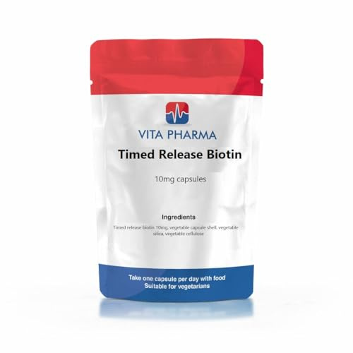 VITA PHARMA Timed Release Biotin 10mg 30 Capsules