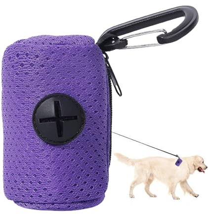 Distributeur De Sacs À Crottes - Porte-Sac À Crottes | Distributeur Sac A Caca Chien | Support De Poche Pour Chien | Dérouleur De Sachet À Déchets | Dérouleur De Sachet Pour Chiens | Poche Caca Chien