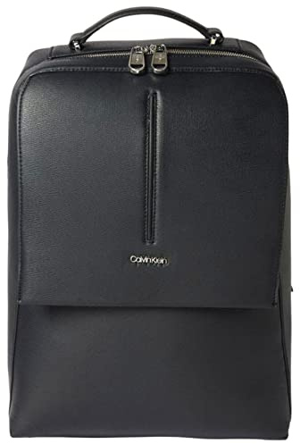 Calvin Klein CK MEDIAN SQUARED FLAP BP, Nero, Nero (Ck Black), One Size