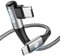 Silkland USB C auf USB C Kabel 3M [240W 48V/5A] Winkel, PD3.1&QC4.0+, 90 Grad Schnellladekabel 140W 100W für iPhone16 15/Pro Max/Plus, Samsung S24 Ultra S23 S22 S21, MacBook Pro/Air, iPad Pro/Air/Mini