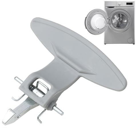 Kit Complet Poignée de Porte de Lave-Linge compatible avec LG, Réf, 3650EN3005, Matériau ABS Durable, Gris Élégant, Vérifiez la Compatibilité Modèle, Kit Complet 1 Pièce, Poignée de Porte Lave Linge
