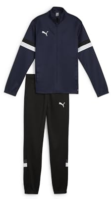 PUMA, Set sportivo TeamRISE Jr, Uomo, Blu, Taglia 152