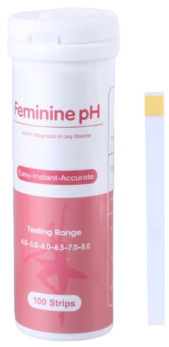 50/100 tiras de prueba de salud para higiene femenina, tiras de prueba