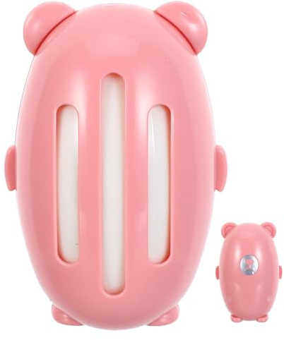 BESPORTBLE Rouleau Anti-Peluches Lavable Rose, Réutilisable, Mini Format Portable, pour Vêtements, Poils D’Animaux, Sièges de Voiture et Meubles, Nettoyeur pour Chats, Chiens et Voyage