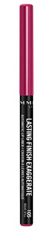 Rimmel London Lasting Finish Exaggerate Automatic Lip Liner, perfilador de labios - Tono 105 0,35g
