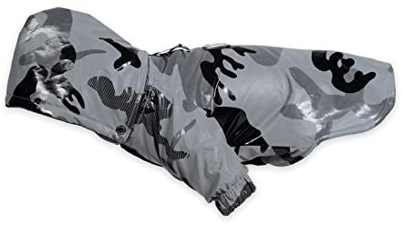 IZOCOOL - Hundejacke Wasserdichter Hundemantel Reflektierende Jacke für kaltes Wetter mit weichem Fleecefutter Warmer Mantel für Hund Indoor & Outdoor Camping Wandern (L)