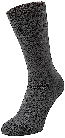 VAUDE Socken Wool Socks Long, Woll-Mix-Socken, schnell trocknend, geruchshemmend und wärmend, mit Merino Wolle, phantom black, 42-44