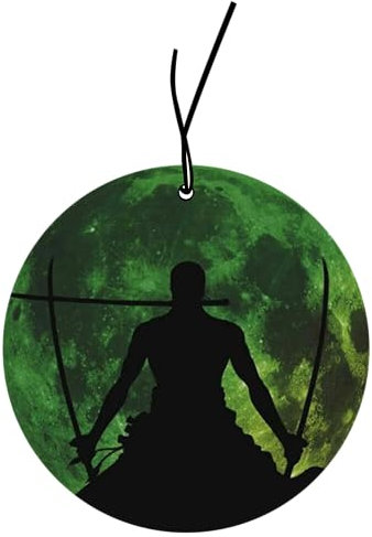 2 x albero profumato con motivo anime Zorro, distributore di profumo auto, deodorante per auto, deodorante per auto, deodorante per auto