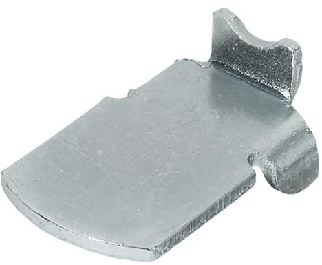 8 x Strip System Shelf Support, Bookcase Steel Peg 28 x16mm