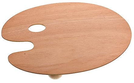 BESPORTBLE 1 Juego decoración de Bandeja de Madera Bandeja de Madera para Servir decoración de Mesa Bandeja de Comida Fuente de Madera para Servir Organizador de Mesa alimento