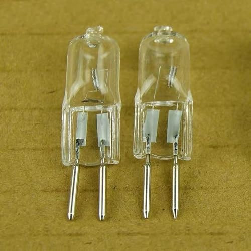LEDLOCLB 10 Ampoules Halogènes G5.3 12V 75W,Lampes Halogènes À 2 Broches.GU5.3 Base Chaque Ampoule Est Livrée Avec Une Boîte Intérieure,Adaptée Pour La Décoration De La Maison.12V-75W,5pcs