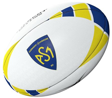 Gilbert Ballon de Rugby Clermont - Collection Officielle ASM Clermont Auvergne