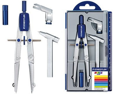 Staedtler Mikrometrischer Zirkel mit Verlängerung Noris Club