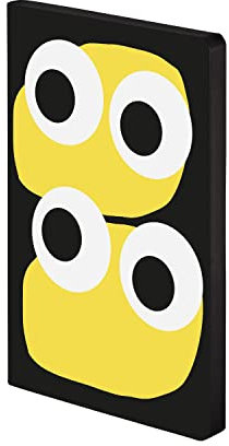 Nuuna Notizbuch A5 | Graphic M - Jim | 3,5 mm Punktraster | 176 nummerierte Seiten | 120 g Premium-Papier | Leder schwarz | nachhaltig produziert in Deutschland