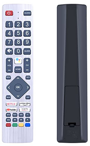 GOUYESHO Generic Replacement Voice Remote Control Compatible with Sharp Aquos Smart LCD LED TV with Netflix Youtube Buttons