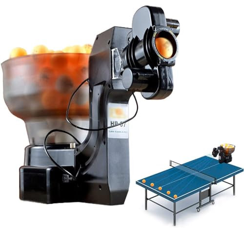 ExoticaBlend Robot de ping-Pong, apportez 100 balles de Tennis de Table, Balle de Service Automatique, ping-Pong, entraînement à Domicile, Robots de Tennis de Table pour l'entraînement