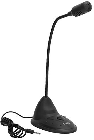 Mini Microphone, Microphone D'ordinateur, Microphone à Col De Cygne, Microphone Plug And Play, Microphone Capacitif De Bureau Col De Cygne Pour Amplificateur De Son De Diffusion En Direct De Jeux Sur