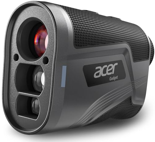 Acer Golf Rangefinder with Slope - 800Yards Range Finder for Hunting, 6X Magnification with Flag Pole Locking Vibration, Rechargeable Battery with Magnet Stripe Golf Accessories for Men, Gifts